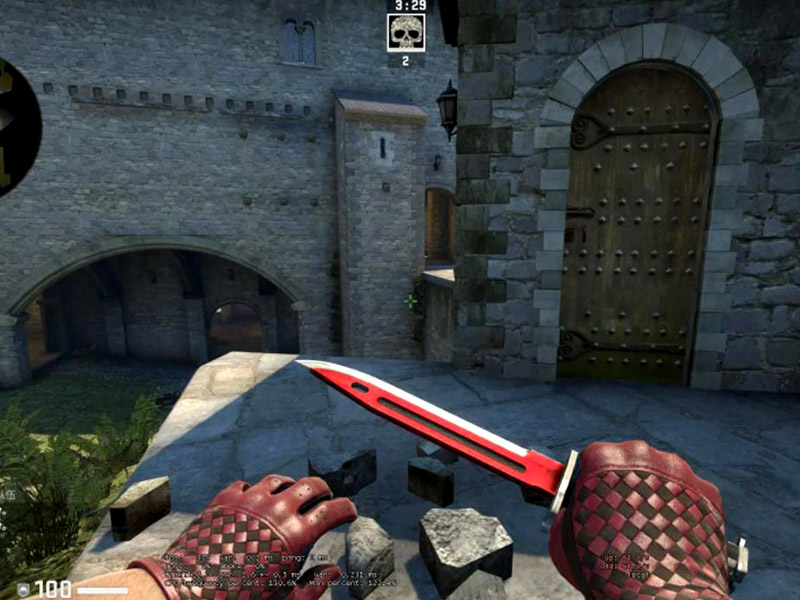 CSGO刺刀深紅好不好出？刺刀深紅價值！